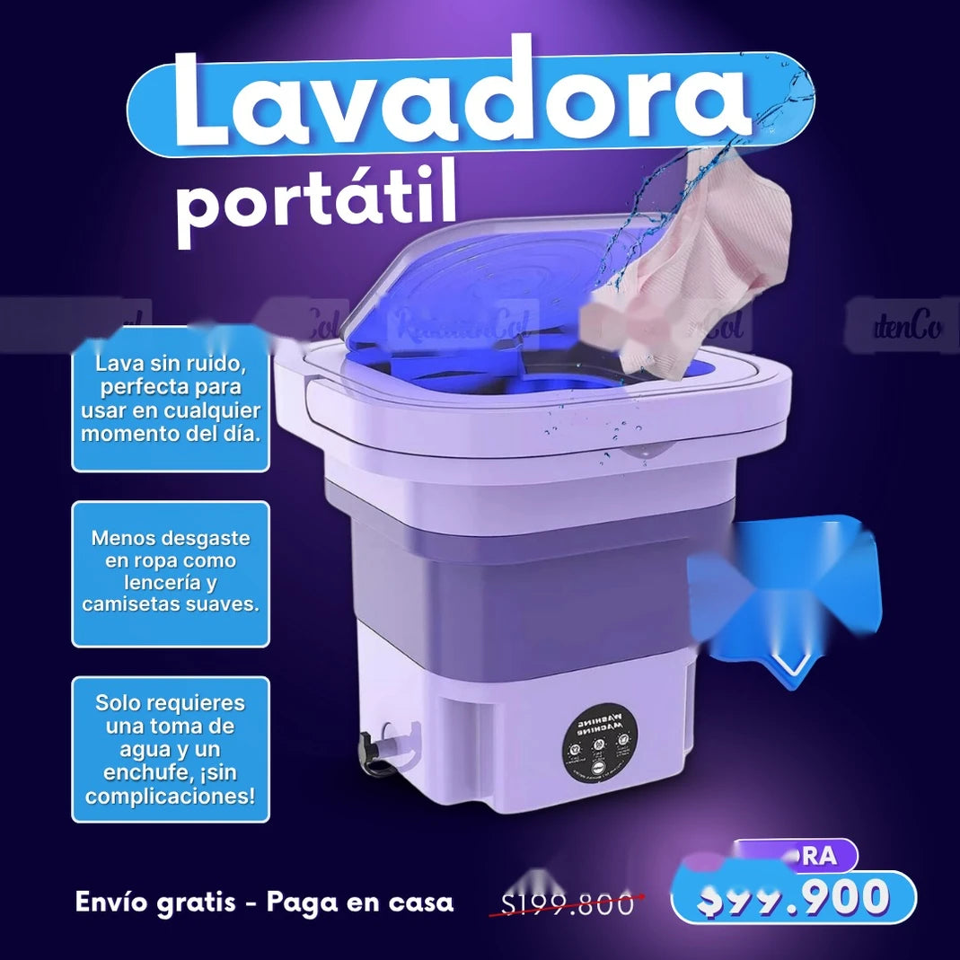 Lavadora Portátil Compacta - Imagen 1
